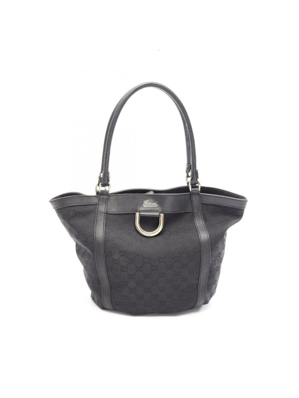 Gucci Tote Abbey GG Canvas Black - Picture 1 of 10